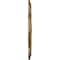 Ekena Millwork Waltz Ceiling Medallion (Fits Canopies up to 4 1/2"), 21 1/4"W x 17 3/8"H x 1"P, Rubbed Bronze CM21WARZS - alternate 5